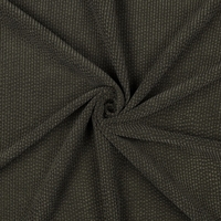 אריג קורדרוי באבלס צבע ירוק זית