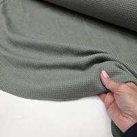 סריג וופל צבע זית דגם איזבל