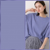 טריקו במבוק צבע סגול לבנדר