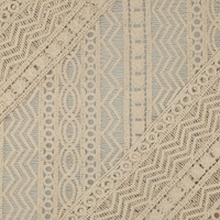 רשת קרושה כותנה צבע אופוויט