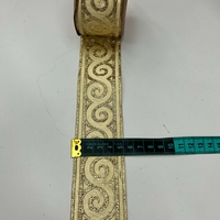 סרט קישוט גקארד זהב 5 ס״מ