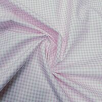 אריג כותנה פפיטה ורוד לבן