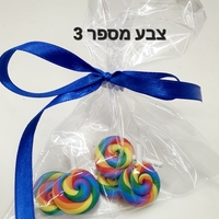 מארז 5 יחידות סוכריה על מקל