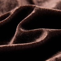 קטיפה קוריאנית צבע חום