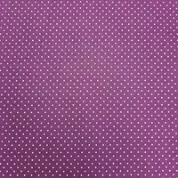 אריג כותנה דפוס נקודות סיכה על רקע סגול