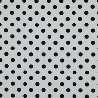 אריג ויסקוזה דפוס נקודות על רקע לבן