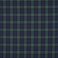 אריג משבצות טארטן גווני כחול כהה וירוק