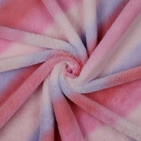 פרווה משי דגם RAINBOW STRIPES