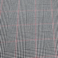 אריג צמר משבצות בסגנון צרפתי