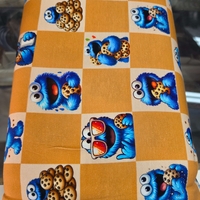 טריקו כותנה דפוס עוגי פלצת cookie monster