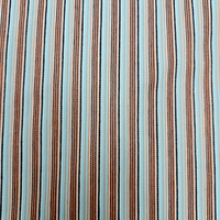 אריג גינס פסים גווני תכלת סלמון