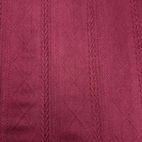 סריג צמות צבע בורדו עמוק דגם ורונה