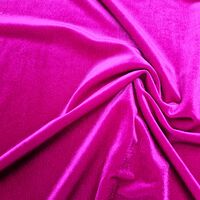 קטיפה משי דגם Panama צבע סגול פוקסיה