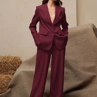 אריג פולי ויסקוזה צבע בורדו דגם פירנצה