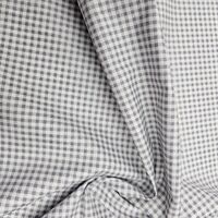 אריג כותנה פפיטה אפור לבן