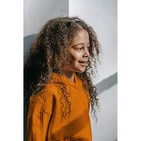 בד פוטר אורגני צבע חציל