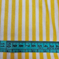 טריקו פסים לבן צהוב