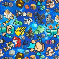 טריקו כותנה דפוס מינקראפ Minecraft