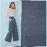 אריג קורדרוי בייבי צבע כחול גינס בינוני