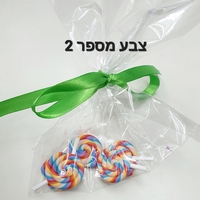 מארז 5 יחידות סוכריה על מקל