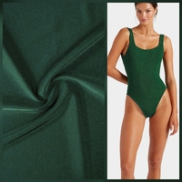 לייקרה בגד ים עם ברק צבע ירוק יער דגם sumatra