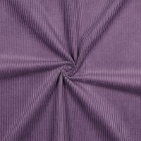 אריג קורדרוי מכובס פס רחב צבע ענבים