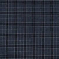 אריג משבצות סקוטי רקע כחול ג'ינס בשילוב כחול כהה