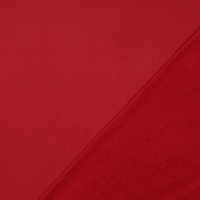 בד פוטר אורגני צבע בורדו