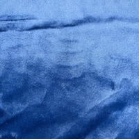 פרווה משי כחול רויאל נגיעות לורקס עדין