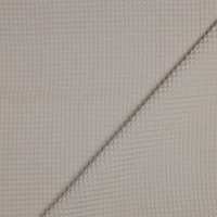 אריג פיקה וופל אורגני צבע בז