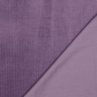 אריג קורדרוי מכובס פס רחב צבע ענבים