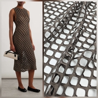 רשת קרושה צבע מוקה חורים גדולים