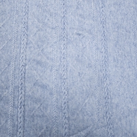 סריג צמות צבע כחול גינס דגם ורונה