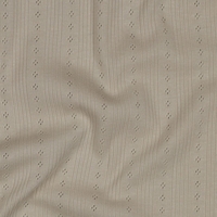 סריג פוינטל דוגמה שורות צבע חול בהיר