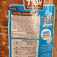 לחם קל 100 בתוספת שיפון פרוס