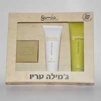 מארז קרמים וסבון טריו
