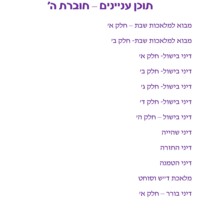 צורבא נשים - חלק ה'
