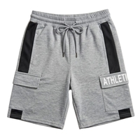 מכנס פרנץ' טרי קצר S-XXL  גבר (שחור/כחול/אפור)