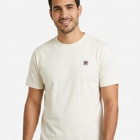 חולצה טריקו FILA מדוגמת S-XXL גבר (שחור/שמנת/תכלת/כחול)