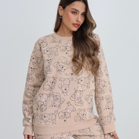 פיג'מה פוטר DELTA נשים XS-XL פו הדב אופוויט