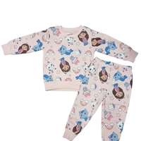 פיג'מה פוטר GOLF בנות 2-10 גבי ורוד