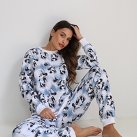 פיג'מה פוטר DELTA נשים XS-XL מיני מאוס תכלת