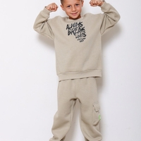 חליפה פוטר מדוגמת 2-8 בנים (אופוויט/כחול/שחור/אפור)