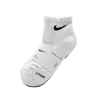 מארז 3 זוגות גרבי רבע NIKE ילדים (27-35)