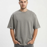חולצה אוברסייז S-XL גבר (לבן/שחור/אפור/כחול/שמנת)