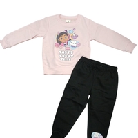 חליפה פוטר GOLF בנות 4-10 גבי ורוד בהיר