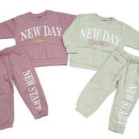 חליפה פוטר מדוגמת 2-8 בנות (ורוד/ורוד בהיר/מנטה/אופוויט)