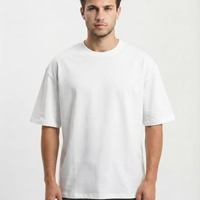 חולצה אוברסייז S-XL גבר (לבן/שחור/אפור/כחול/שמנת)