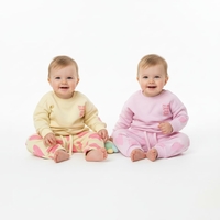 חליפה פוטר מדוגמת 12-24M בנות (כתום/צהוב/ורוד/אופוויט)