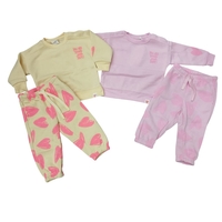 חליפה פוטר מדוגמת 12-24M בנות (כתום/צהוב/ורוד/אופוויט)